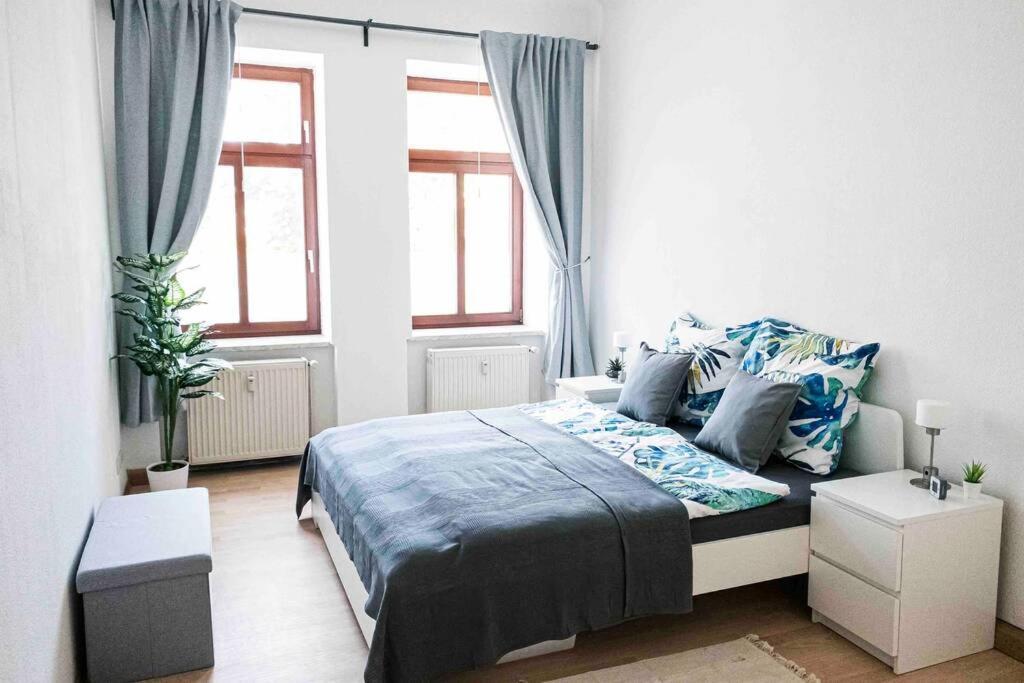 Top moderne Wohnung in Leipziger Altbau - Netflix inklusive Exterior foto